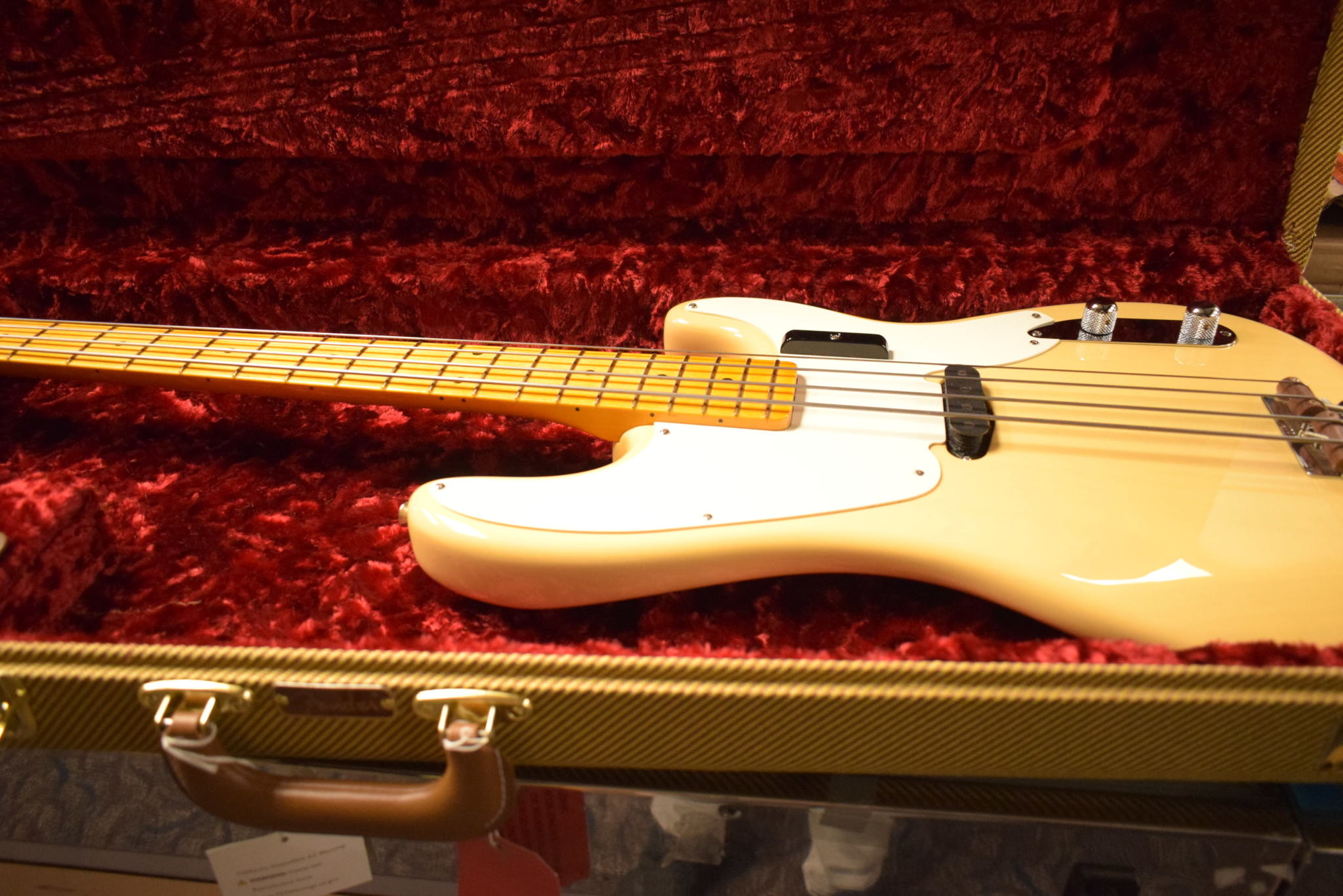Fender Fender American Vintage II 1954 Precision Bass Vintage Blonde Maple Fingerboard
