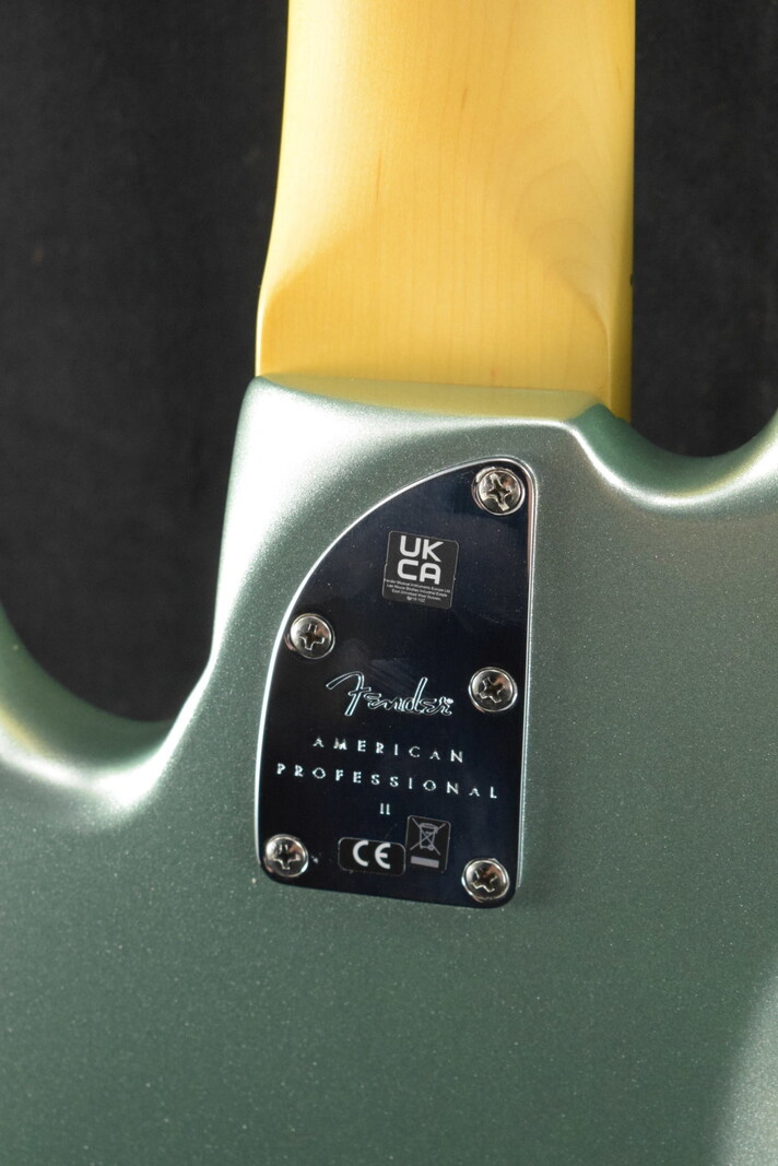 Fender Fender American Professional II Jazz Bass V Mystic Surf Green Maple Fingerboard