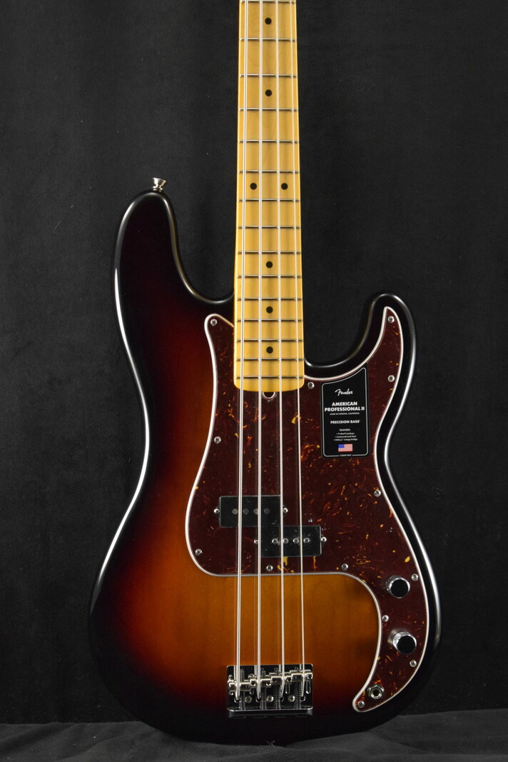Fender Fender American Professional II Precision Bass 3-Color Sunburst Maple Fingerboard