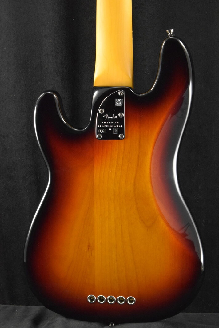 Fender Fender American Professional II Precision Bass V 3-Color Sunburst Rosewood Fingerboard