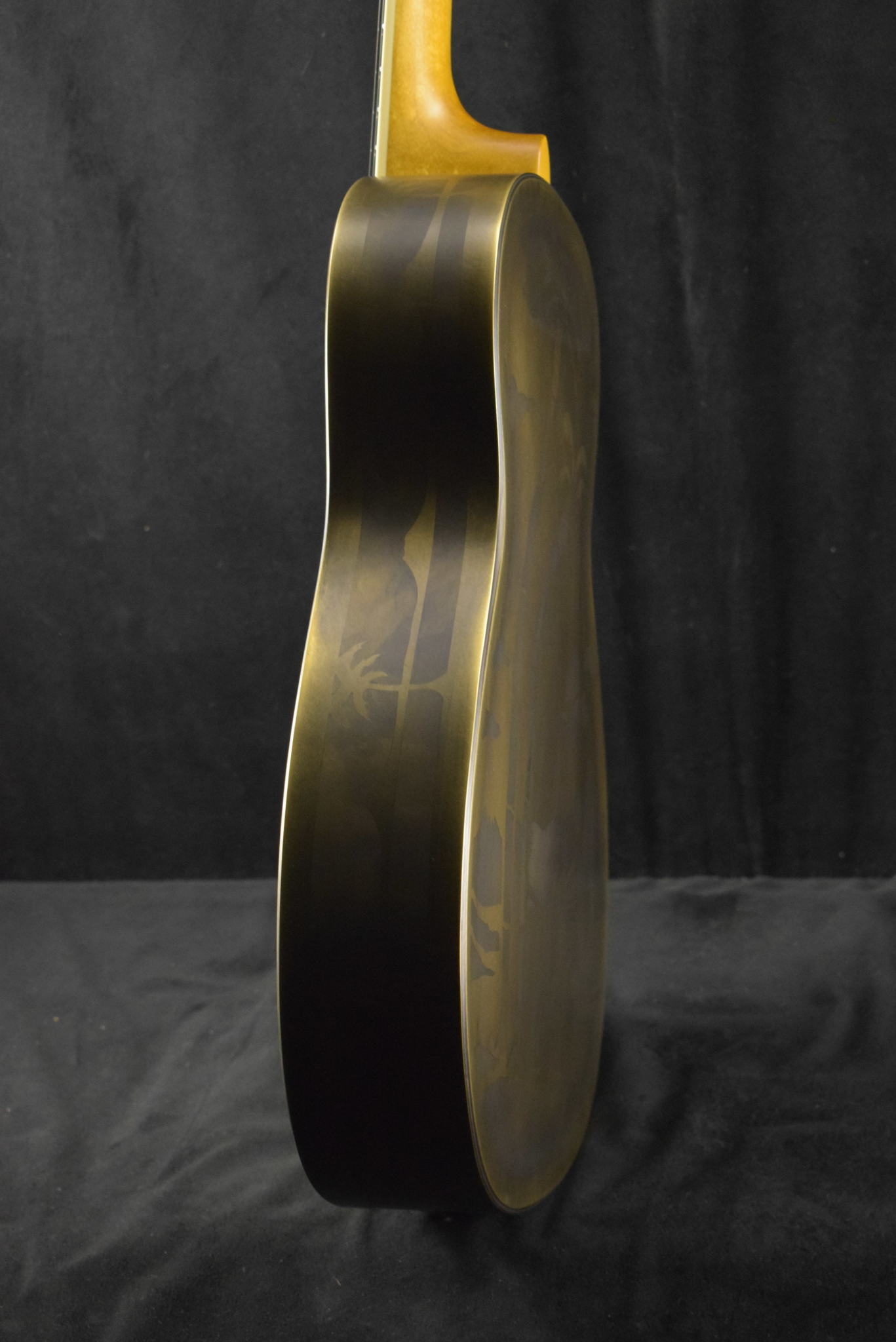 National National Style O 14-Fret Antique Brass Weathered Finish