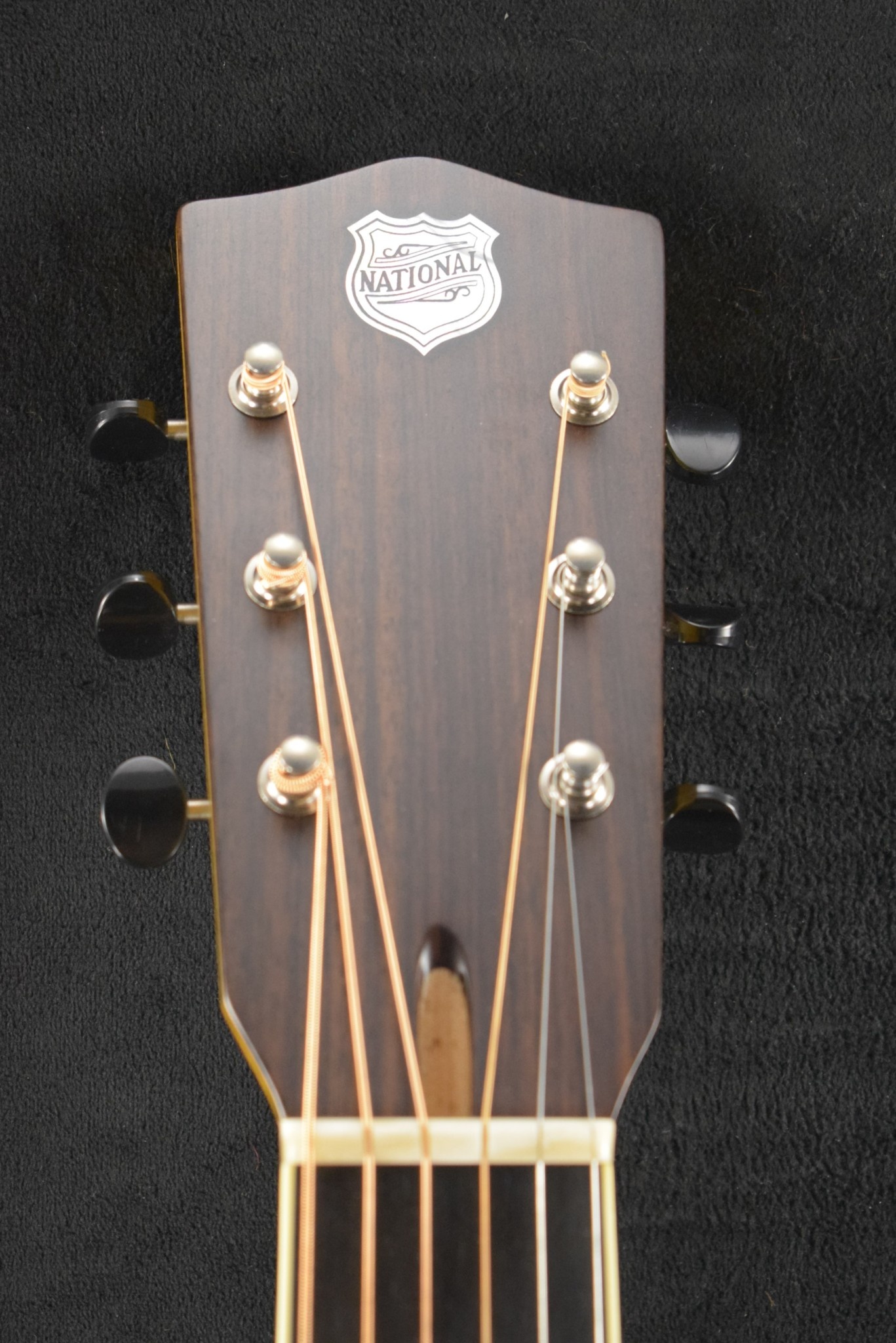 National National Style O 14-Fret Antique Brass Weathered Finish