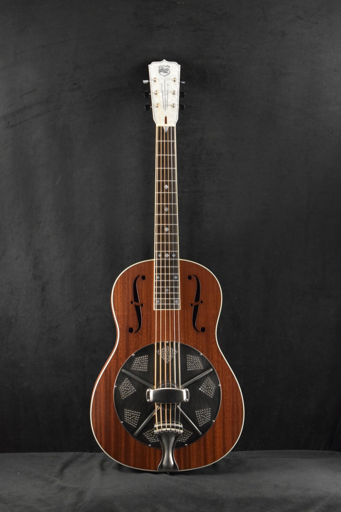 National National M-2 12-Fret SingleCone Mahogany Body Round Neck