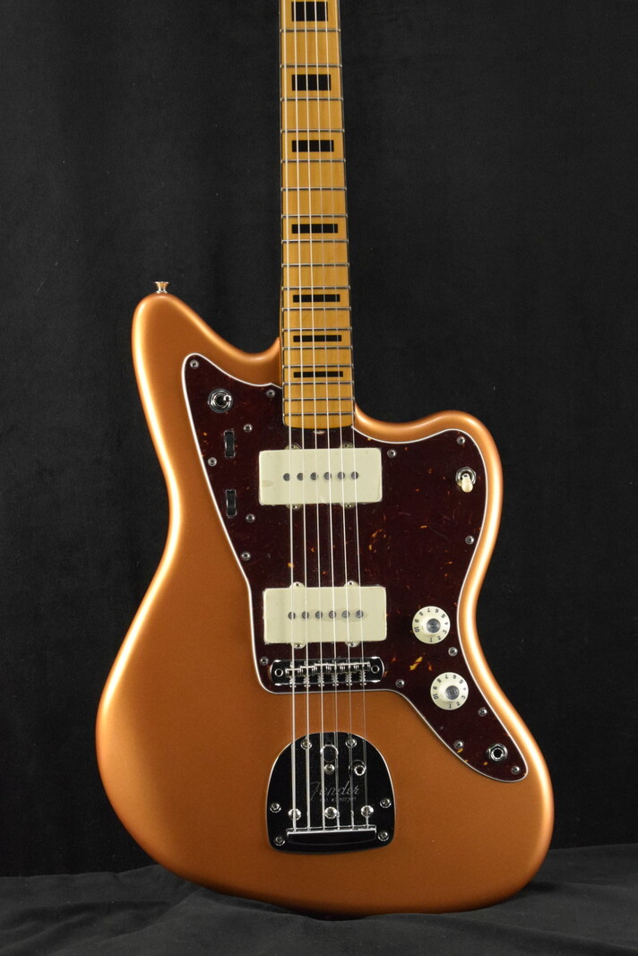 Fender Fender Troy Van Leeuwen Jazzmaster Copper Age Bound Maple Fingerboard