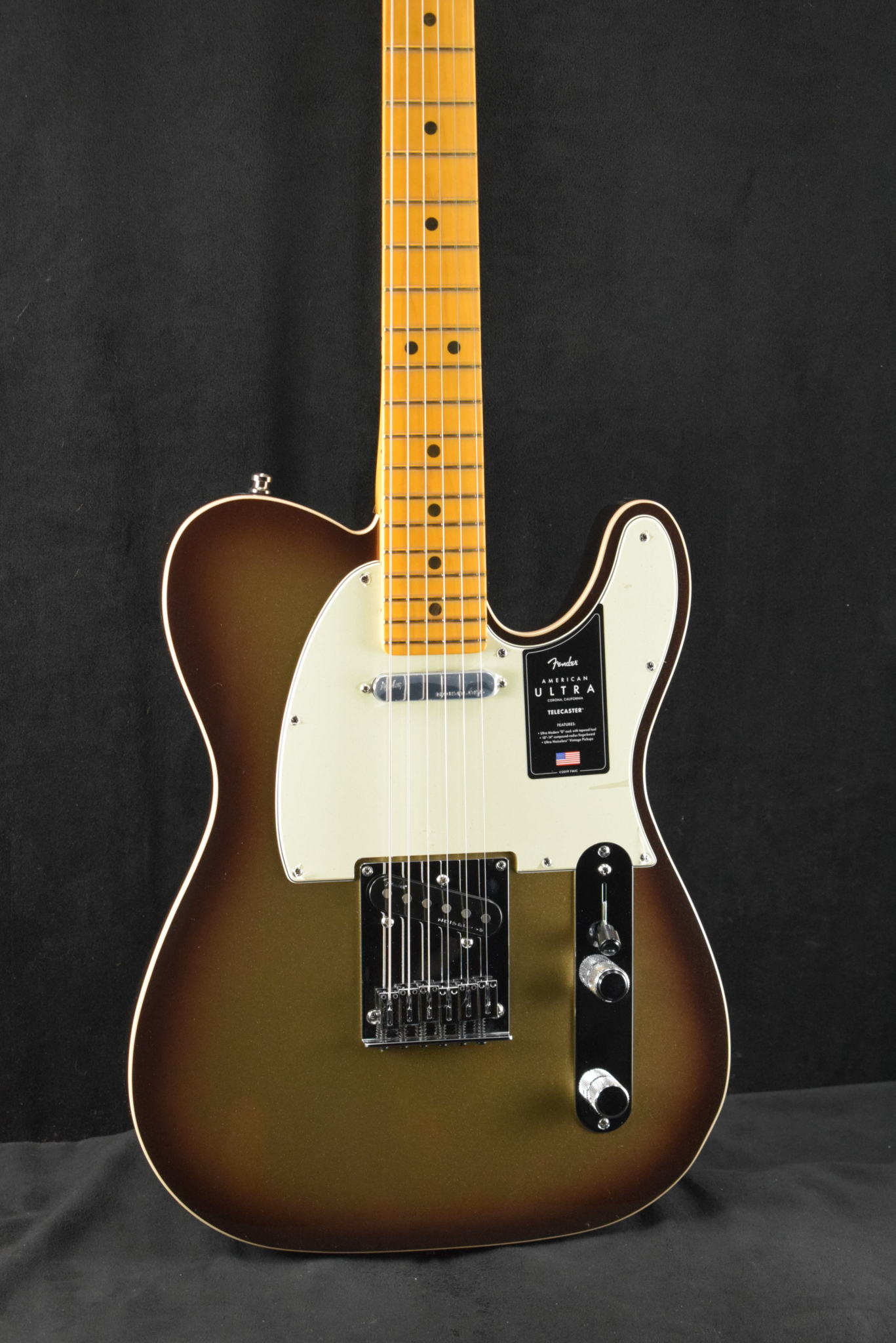 Fender American Ultra Telecaster Maple Fingerboard Mocha Burst