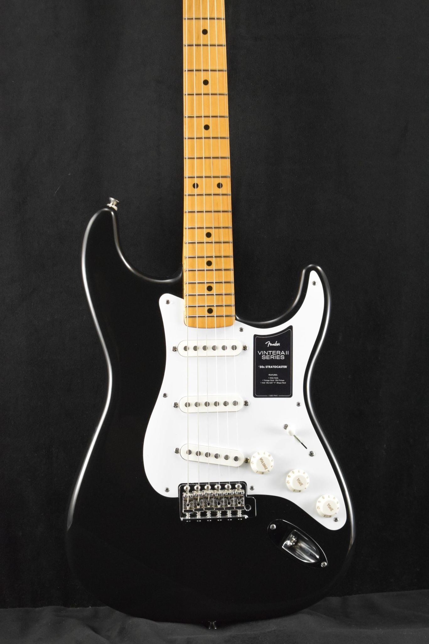Fender Vintera II '50s Stratocaster Black Maple Fingerboard