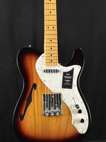 Fender Fender Vintera II '60s Telecaster Thinline 3-Color Sunburst Maple Fingerboard