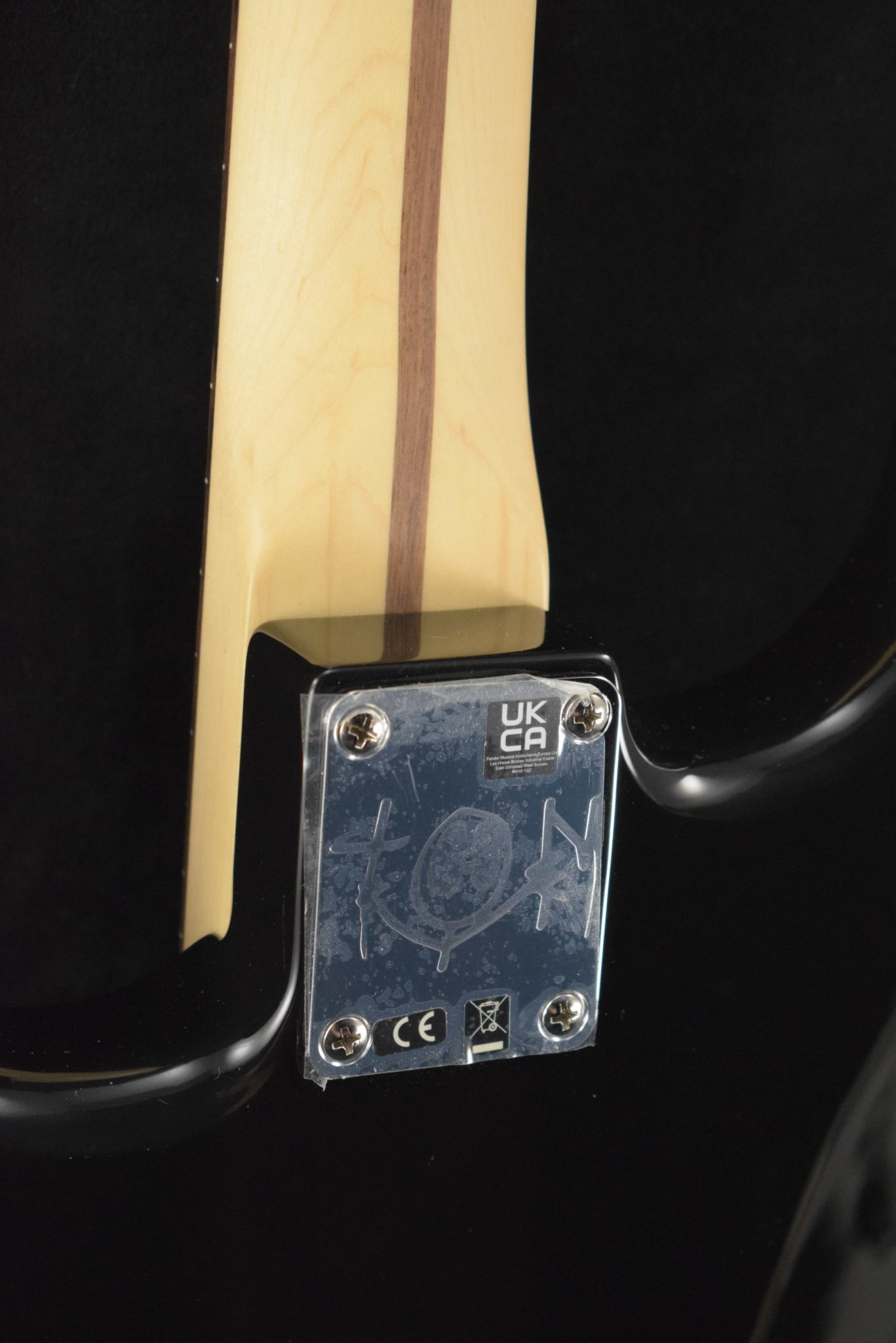 Fender Fender Limited Edition Tom DeLonge Stratocaster Black Rosewood Fingerboard