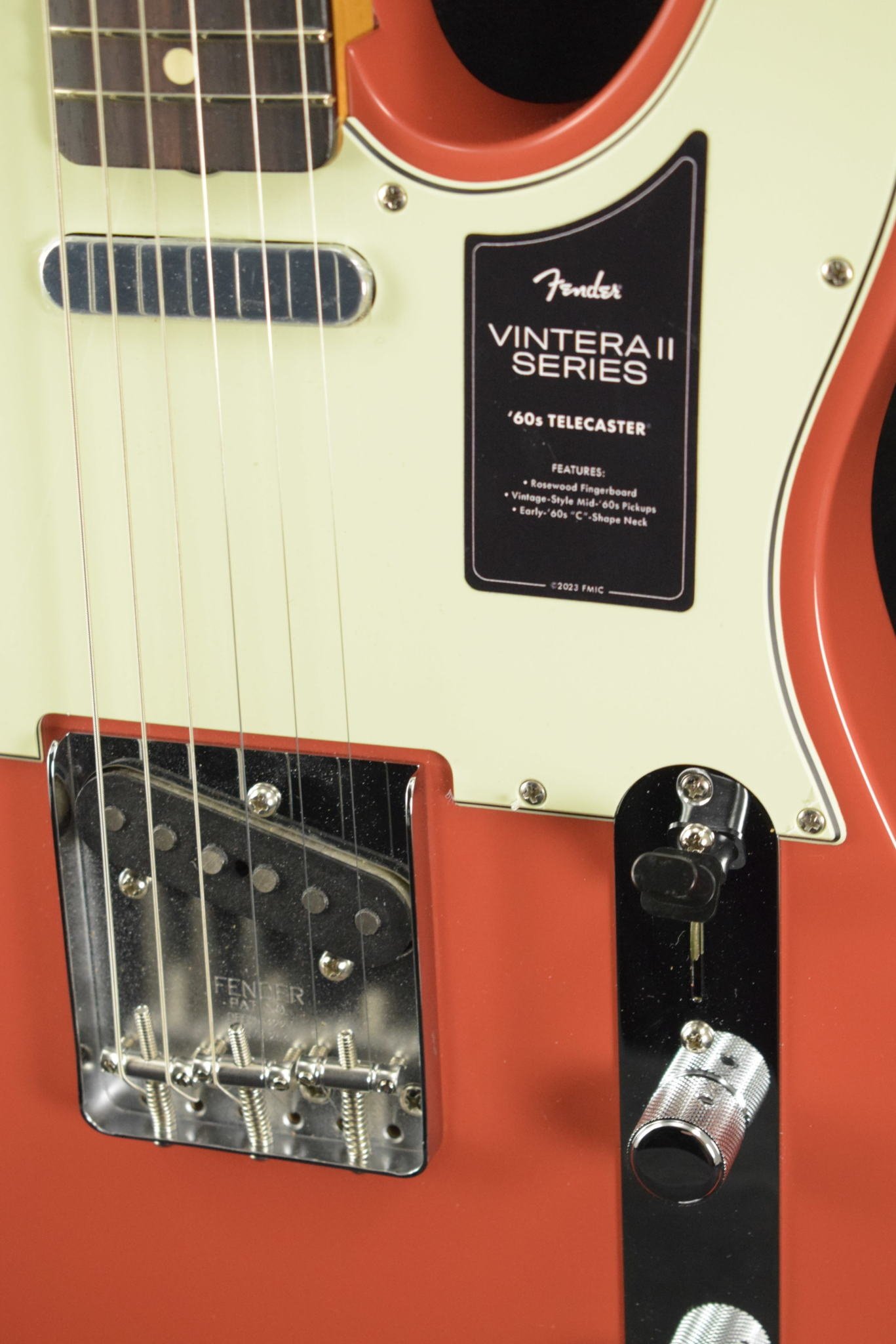 Fender Fender Vintera II '60s Telecaster Fiesta Red Rosewood Fingerboard