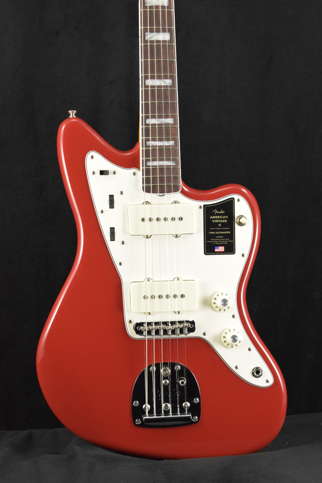 Fender American Vintage II 1966 Jazzmaster Dakota Red Rosewood 