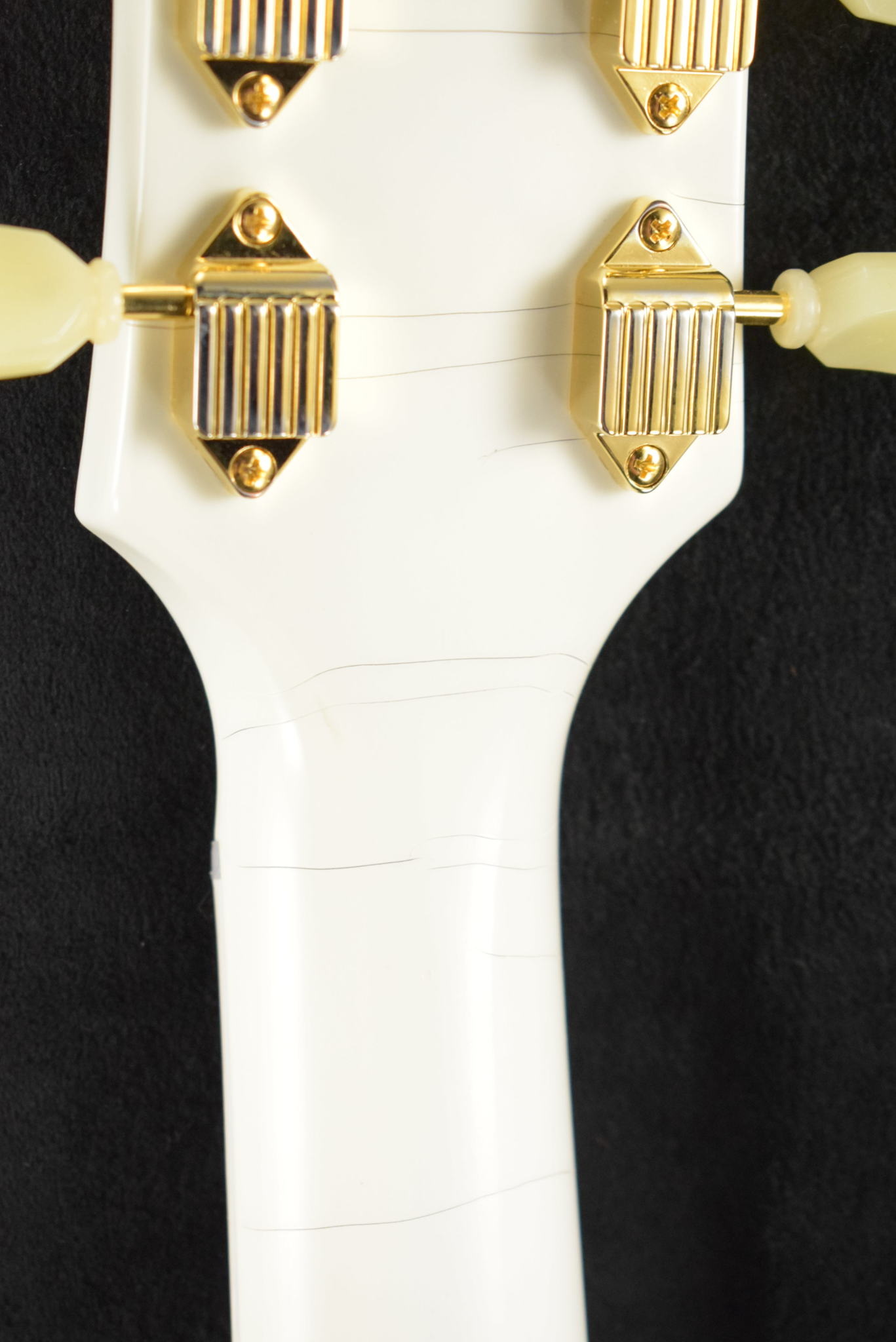 Gibson Gibson Murphy Lab 1957 Les Paul Custom 2-Pickup Alpine White Ultra Light Aged Fuller's Exclusive