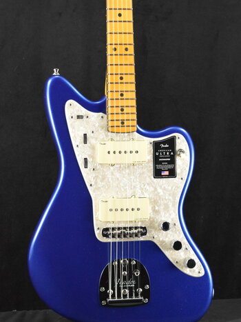 Fender Fender American Ultra Jazzmaster Cobra Blue Maple Fingerboard
