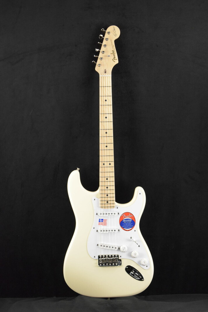 Fender Fender Eric Clapton Stratocaster Olympic White Maple Fingerboard