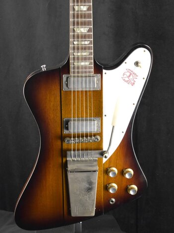 Gibson Gibson Murphy Lab 1963 Firebird V With Maestro Vibrola Vintage Sunburst Light Aged Fuller's Exclusive