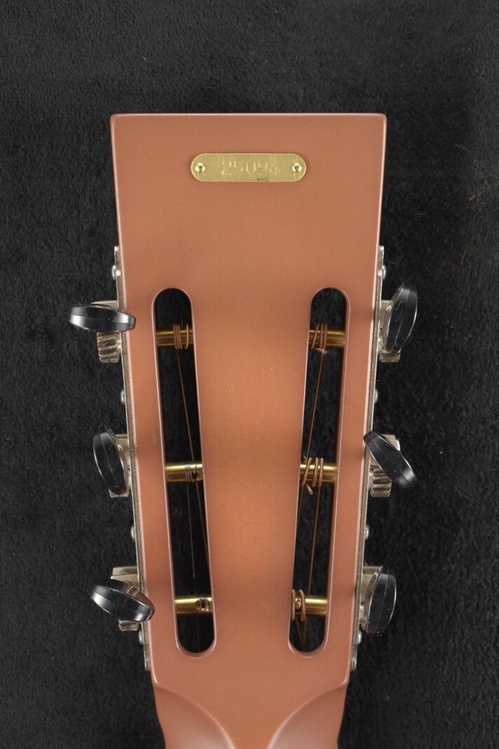 National National Raw Steel 12-Fret Resonator with Chicken Foot Cover Plate
