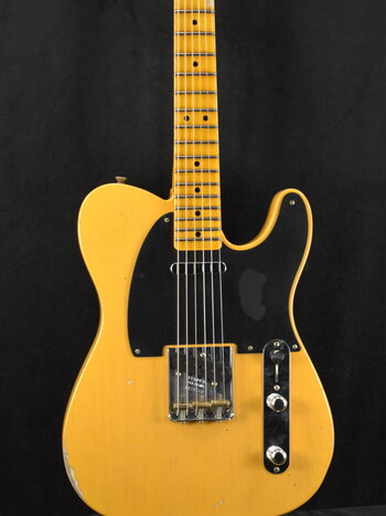 Fender Fender Custom Shop Time Machine '52 Nocaster Relic - Aged Nocaster Blonde