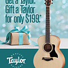 Holiday deal: Buy a Taylor, get a second starting at $99