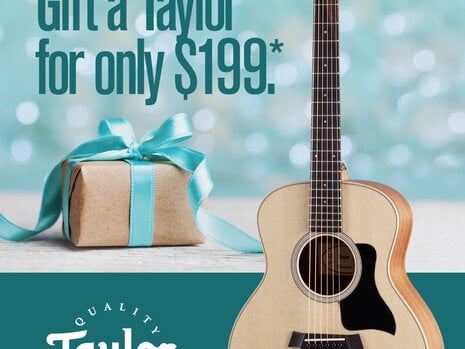 Holiday deal: Buy a Taylor, get a second starting at $99