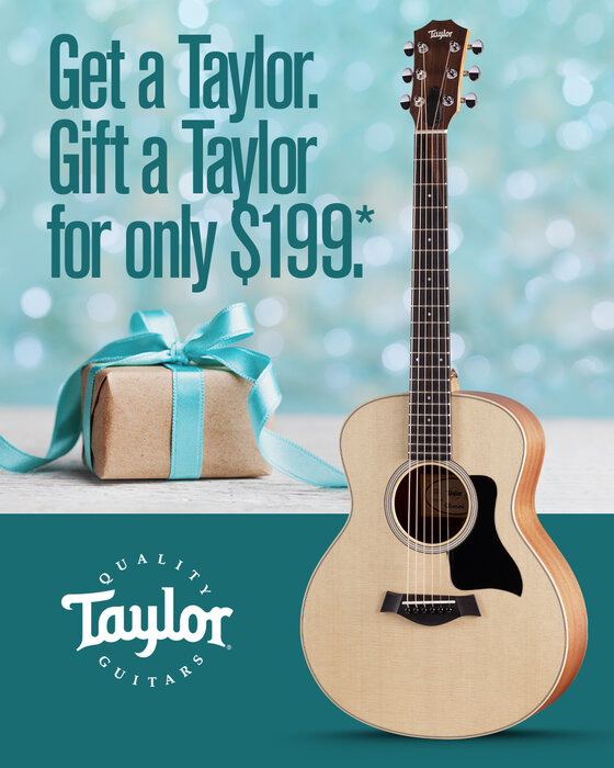 Holiday deal: Buy a Taylor, get a second starting at $99