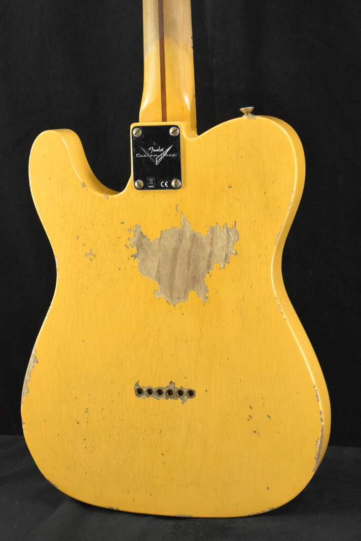 Fender Fender Time Machine '52 Telecaster Heavy Relic Aged Nocaster Blonde