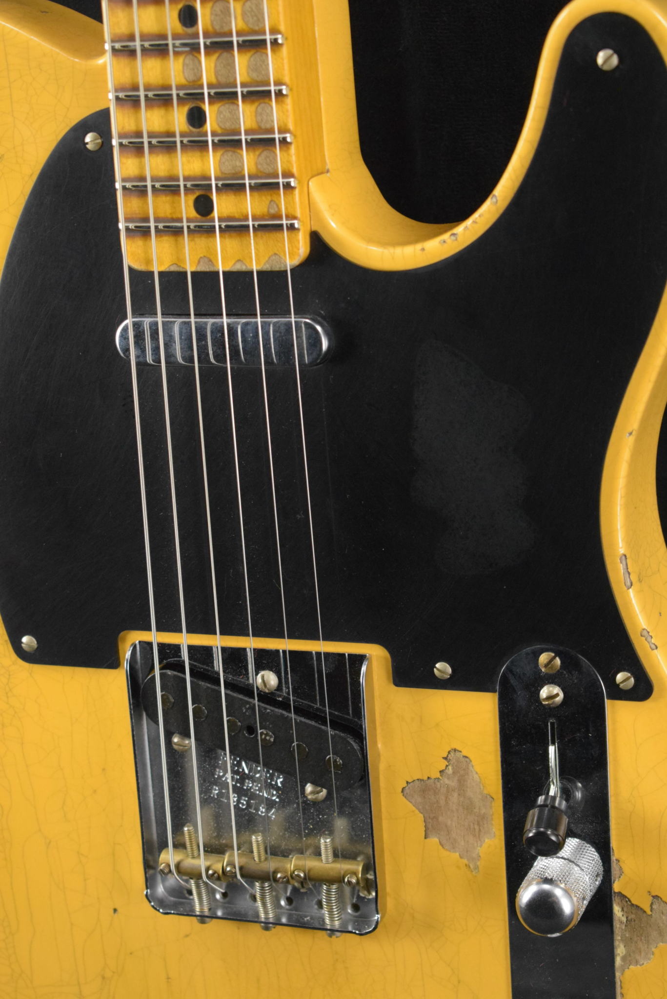 Fender Fender Time Machine '52 Telecaster Heavy Relic Aged Nocaster Blonde