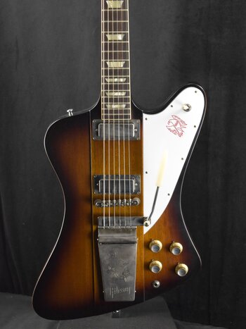 Gibson Gibson Murphy Lab 1963 Firebird V With Maestro Vibrola Vintage Sunburst Light Aged Fuller's Exclusive