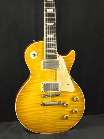 Gibson 2023 Gibson Murphy Lab 1959 Les Paul Standard Reissue Limited Edition Brazilian Rosewood Fingerboard Tom's Lemon Heavy Aged Fuller's Special Offering