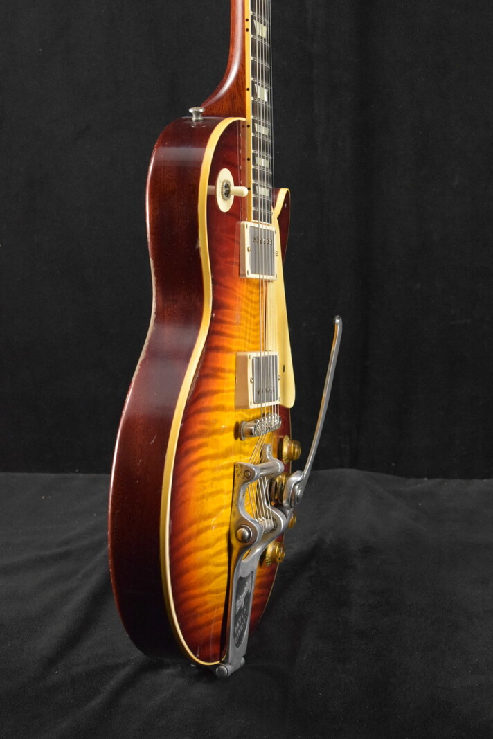 Gibson 2023 Gibson Murphy Lab 1959 Les Paul Standard Reissue Limited Edition Brazilian Rosewood Fingerboard Tom's Tri-Burst Bigsby Heavy Aged Fuller's Special Offering