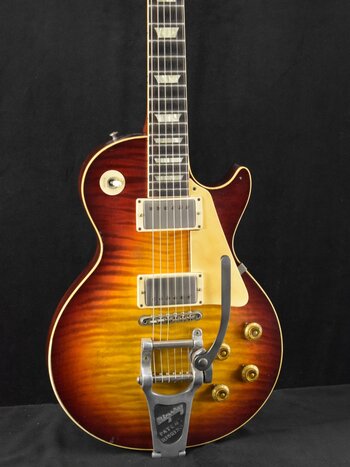 Gibson 2023 Gibson Murphy Lab 1959 Les Paul Standard Reissue Limited Edition Brazilian Rosewood Fingerboard Tom's Tri-Burst Bigsby Heavy Aged Fuller's Special Offering