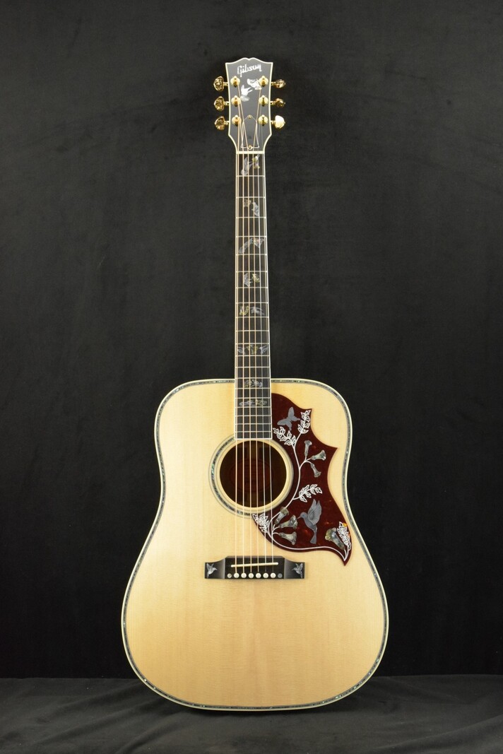 Gibson Custom Shop Hummingbird Custom Koa Antique Natural