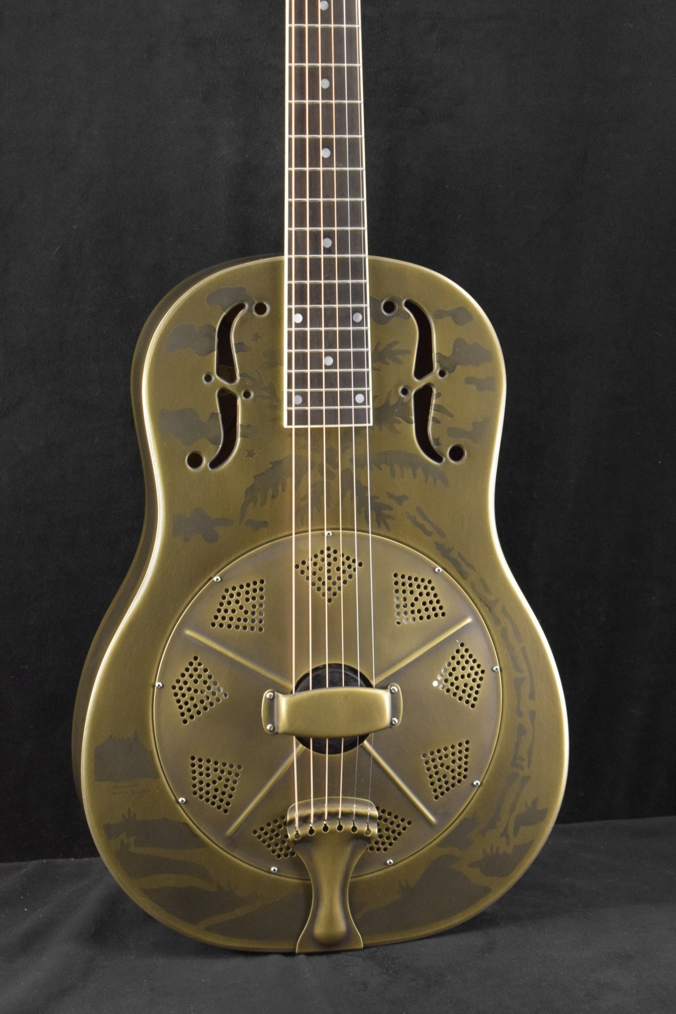 National National Style O 12-Fret Antique Brass