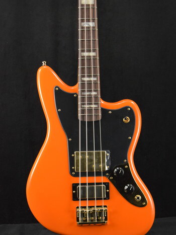 Fender Fender Limited Edition Mike Kerr Jaguar Bass Tigers Blood Orange Rosewood Fingerboard