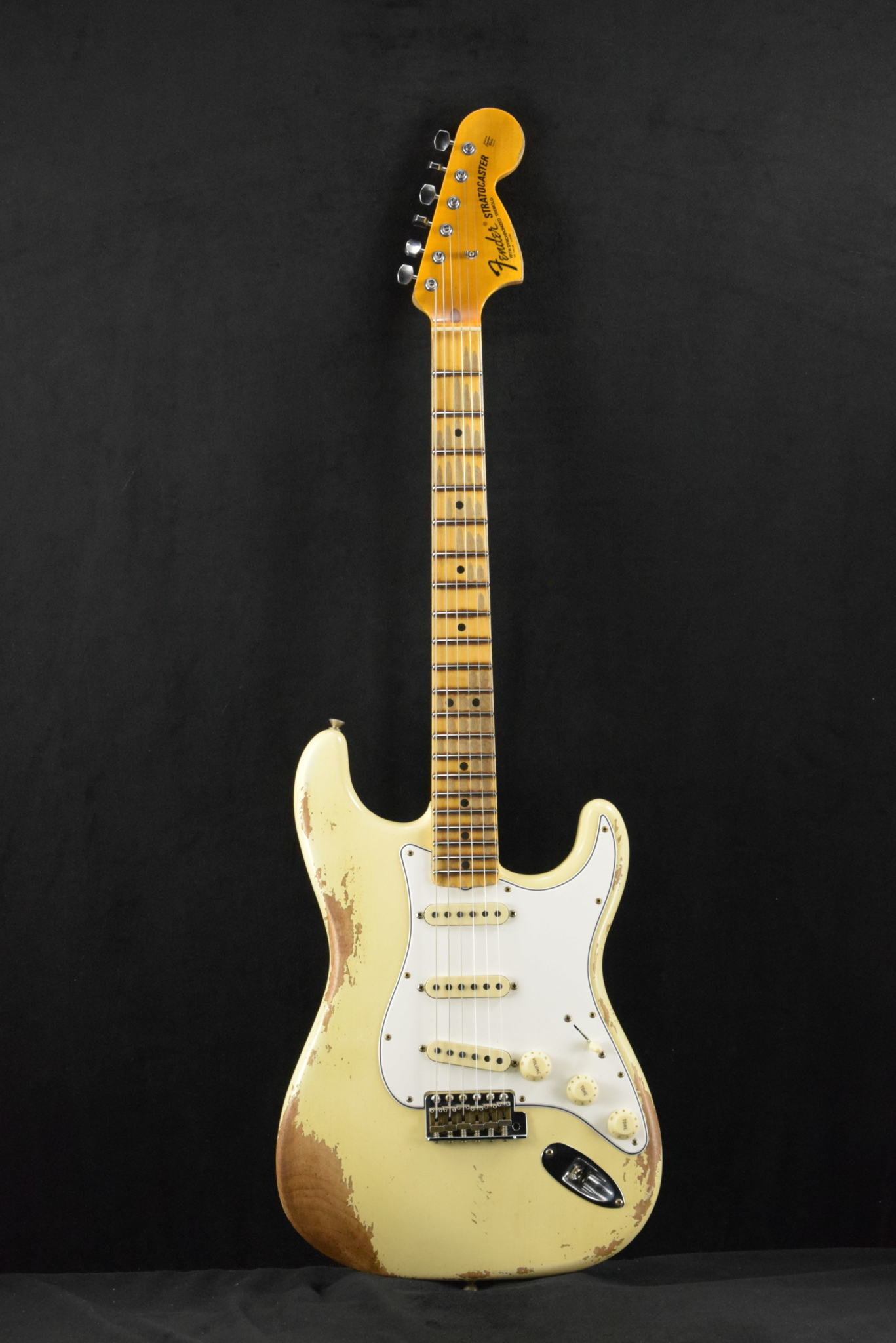 Fender Fender Custom Shop '69 Stratocaster Heavy Relic - Aged Vintage White