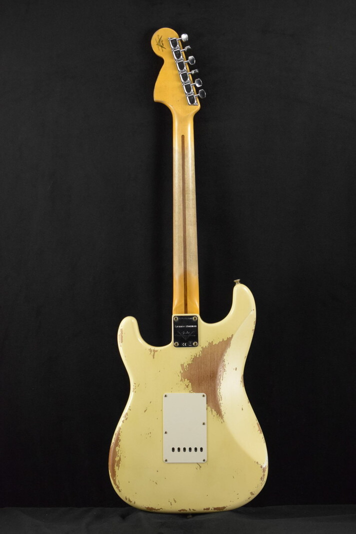 Fender Fender Custom Shop '69 Stratocaster Heavy Relic - Aged Vintage White