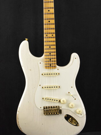 Fender Fender Custom Shop Limited Edition '57 Stratocaster Relic - Aged White Blonde