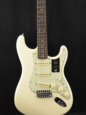 Fender Fender American Vintage II 1961 Stratocaster Olympic White Rosewood Fingerboard