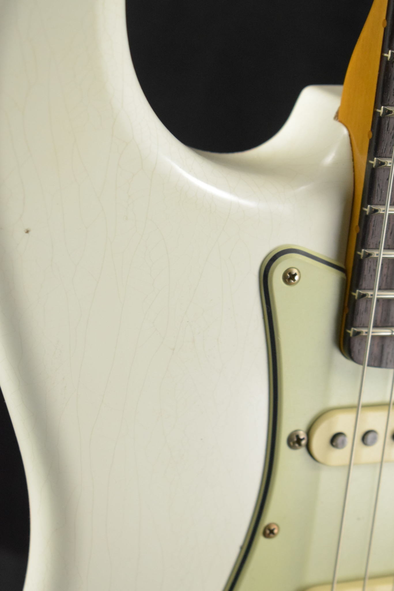 Fender Fender Custom Shop Limited Edition '60 Stratocaster Journeyman Relic - Aged Olympic White