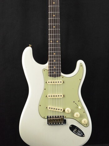 Fender Fender Custom Shop Limited Edition '60 Stratocaster Journeyman Relic - Aged Olympic White