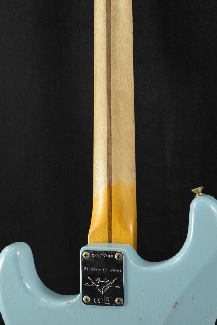 Fender Fender Custom Shop Limited Edition '57 Stratocaster Relic - Faded Aged Daphne Blue