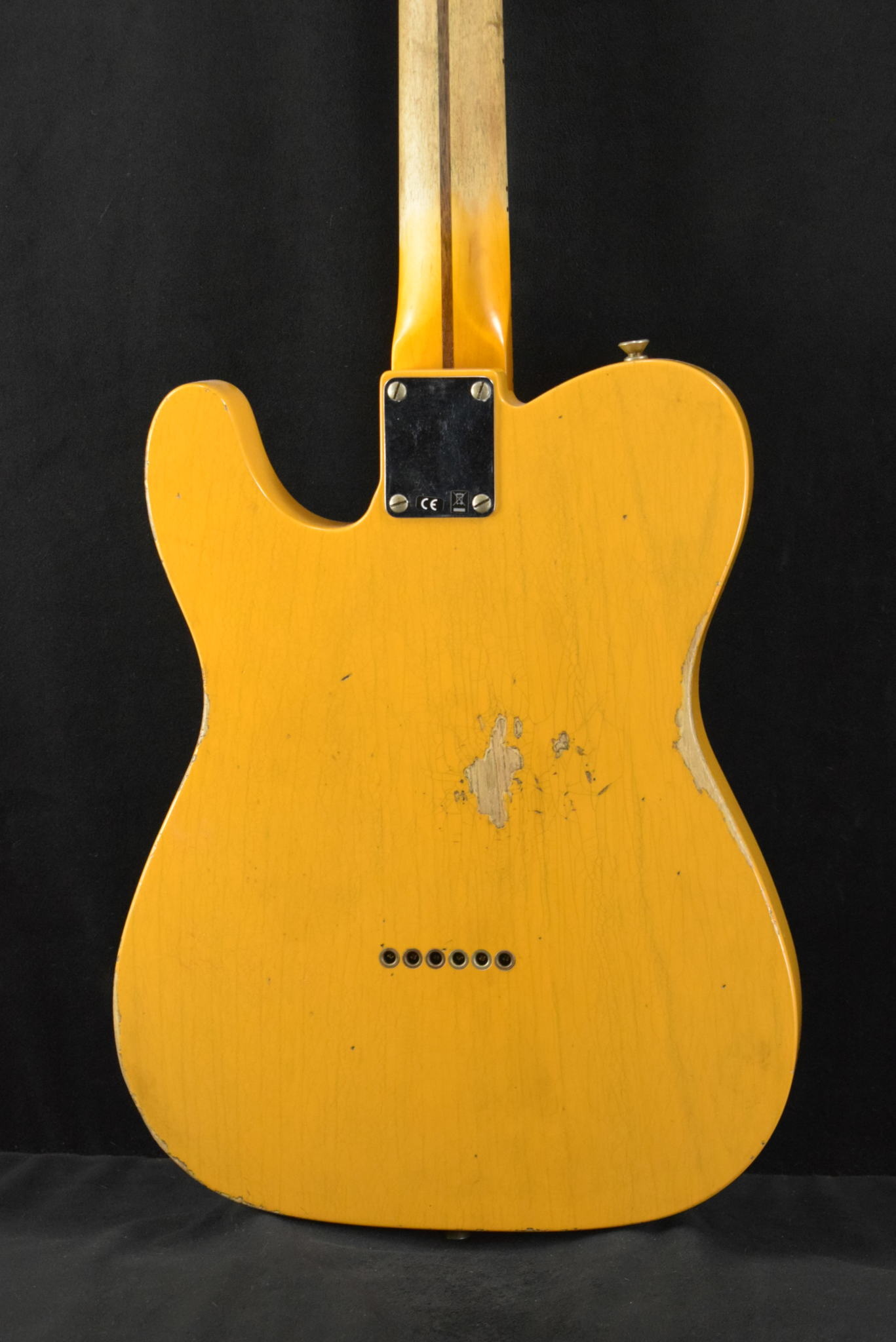 Fender Fender Limited Edition HS Blackguard Tele Heavy Relic - Aged Butterscotch Blonde