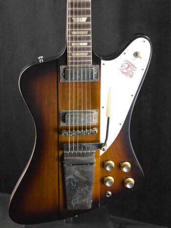 Gibson Gibson Murphy Lab 1963 Firebird V With Maestro Vibrola Vintage Sunburst Light Aged SCRATCH & DENT
