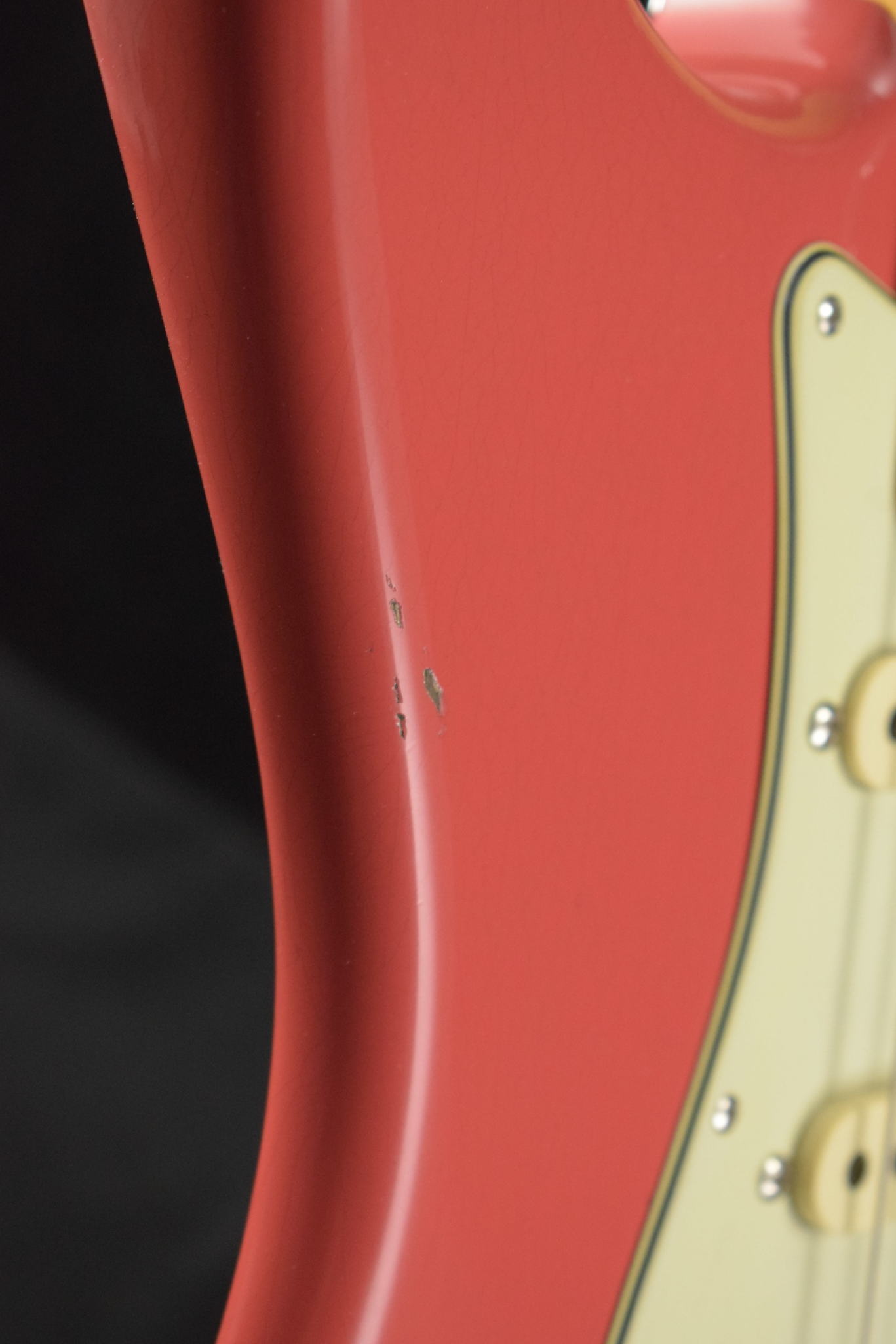 Fender Fender '64 Stratocaster Journeyman Relic w/Closet Classic Hardware - Faded Aged Fiesta Red