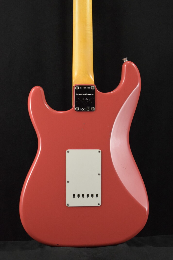 Fender Fender '64 Stratocaster Journeyman Relic w/Closet Classic Hardware - Faded Aged Fiesta Red