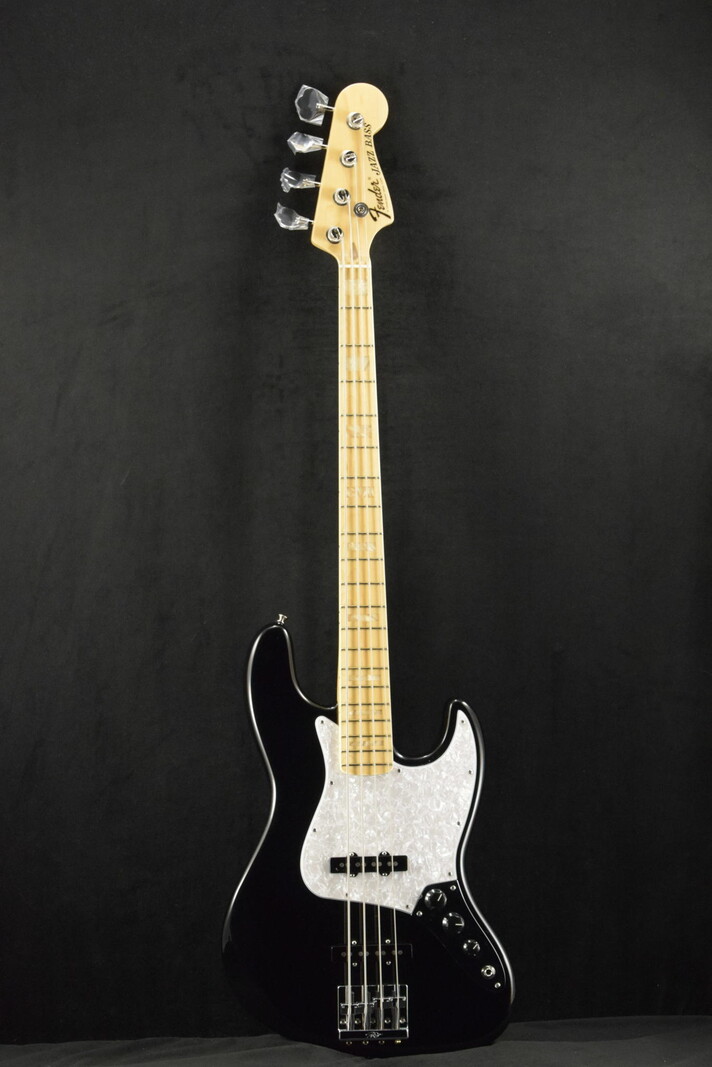 Fender Fender U.S.A. Geddy Lee Jazz Bass Black Maple Fingerboard