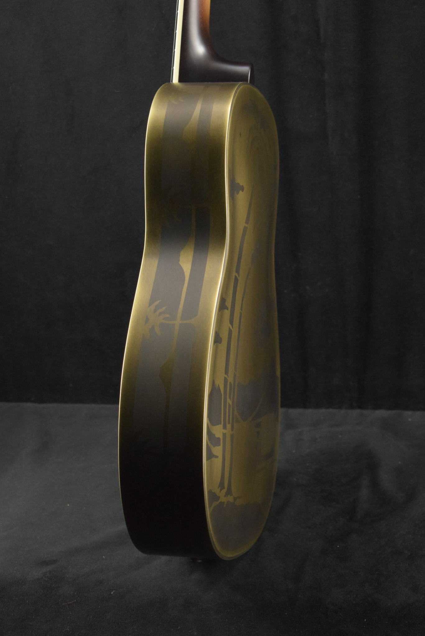 National National Style O 14-Fret Antique Brass Weathered Finish