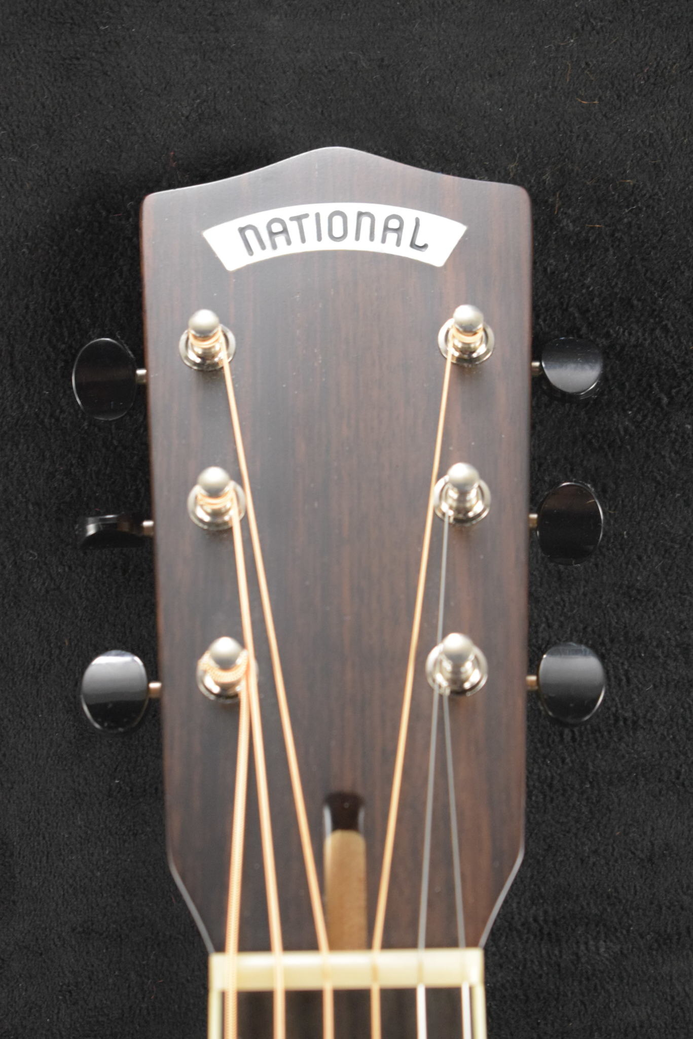 National National Style O 14-Fret Antique Brass Weathered Finish
