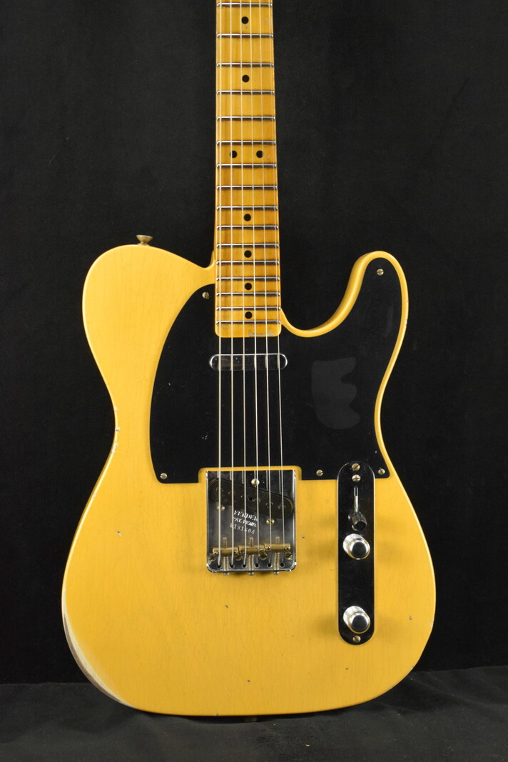 Fender Fender Custom Shop Time Machine '52 Nocaster Relic - Aged Nocaster Blonde