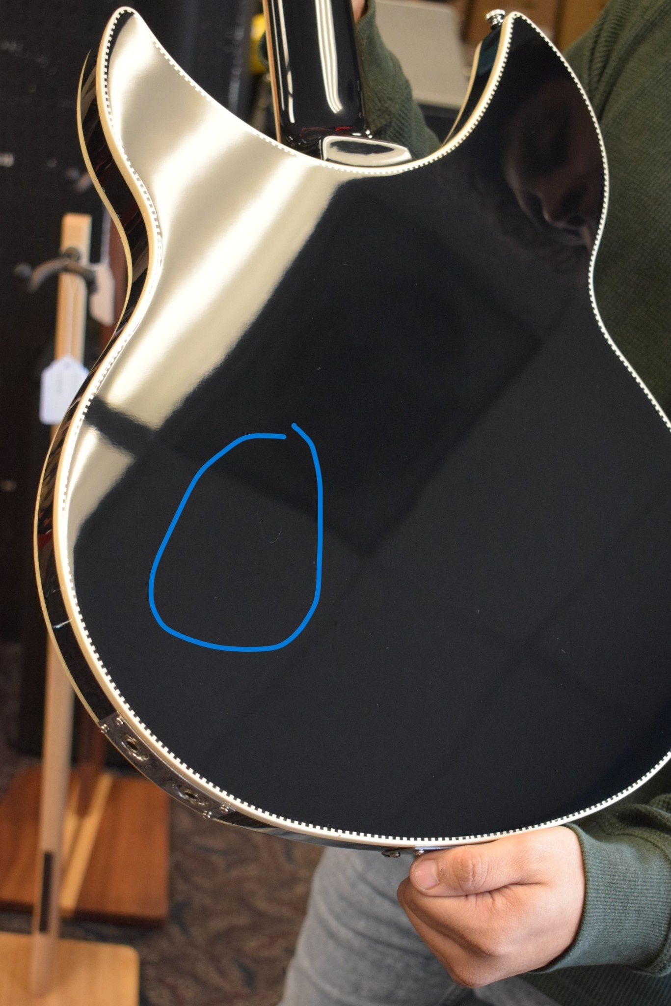 Rickenbacker Rickenbacker 90th Anniversary 4005XC JetGlo SCRATCH & DENT