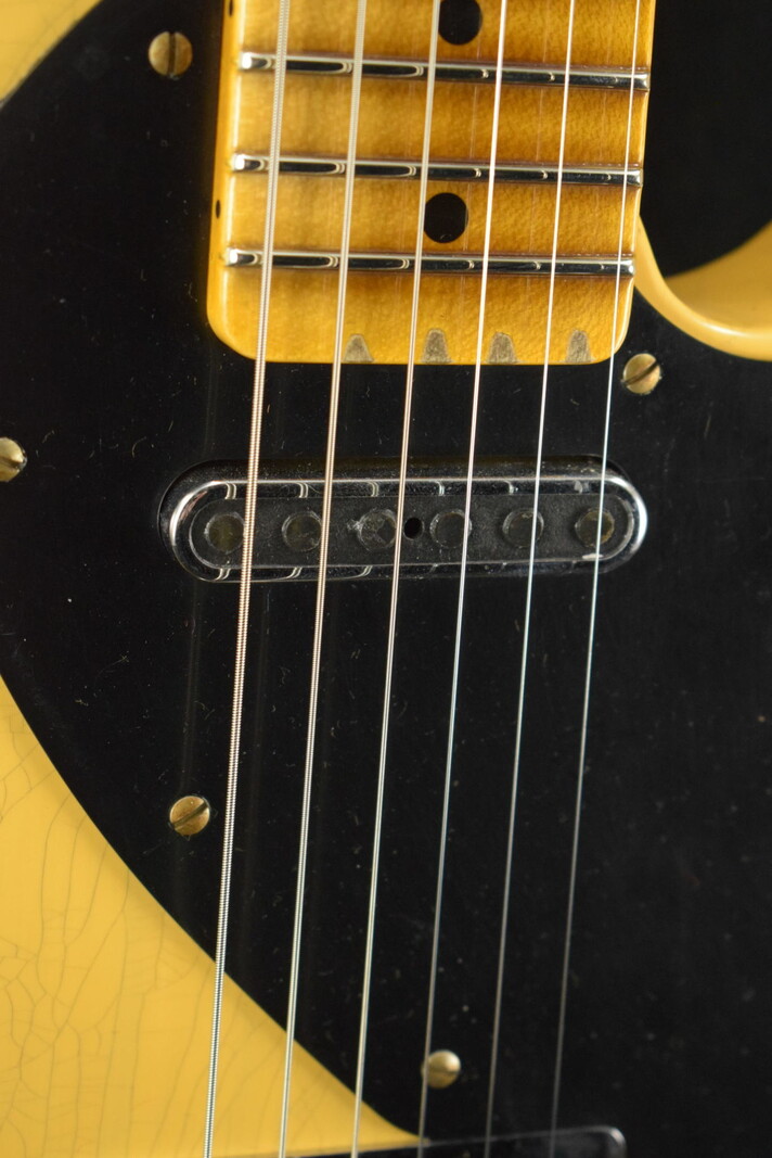 Fender Fender Custom Shop Limited Edition Nocaster Thinline - Aged Nocaster Blonde