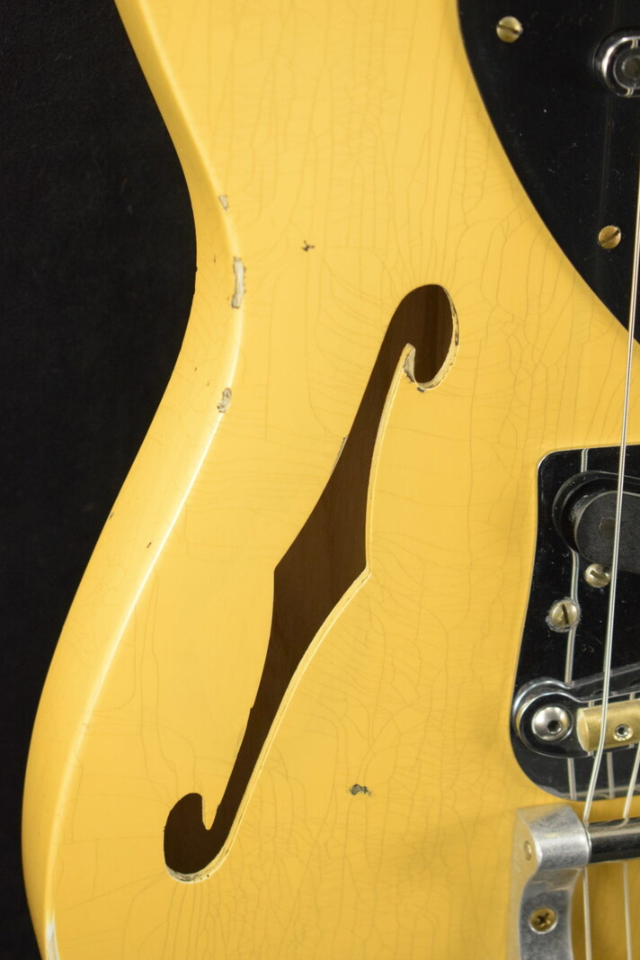 Fender Fender Custom Shop Limited Edition Nocaster Thinline - Aged Nocaster Blonde